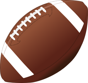 American football ball PNG-37738